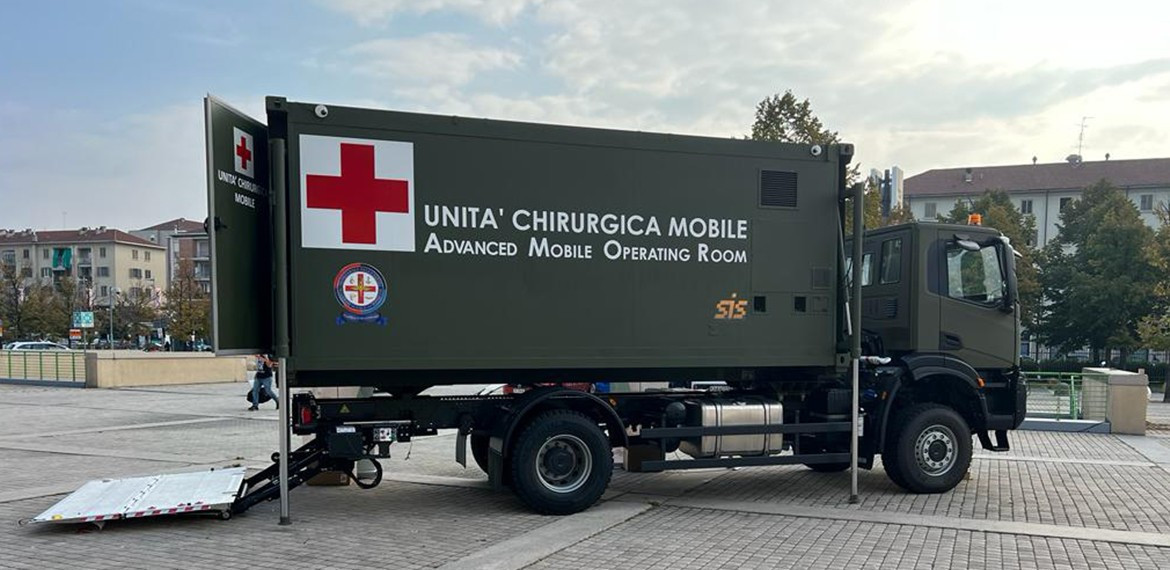 Presentato in anteprima A.M.O.R il prototipo del nuovo veicolo della nostra Sanità Militare Presentato in anteprima A.M.O.R il prototipo del nuovo veicolo della nostra Sanità Militare
