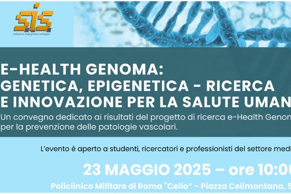 E-Health Genoma: l’Intelligenza Artificiale al servizio della prevenzione cardiovascolare personalizzata E-Health Genoma: l’Intelligenza Artificiale al servizio della prevenzione cardiovascolare personalizzata